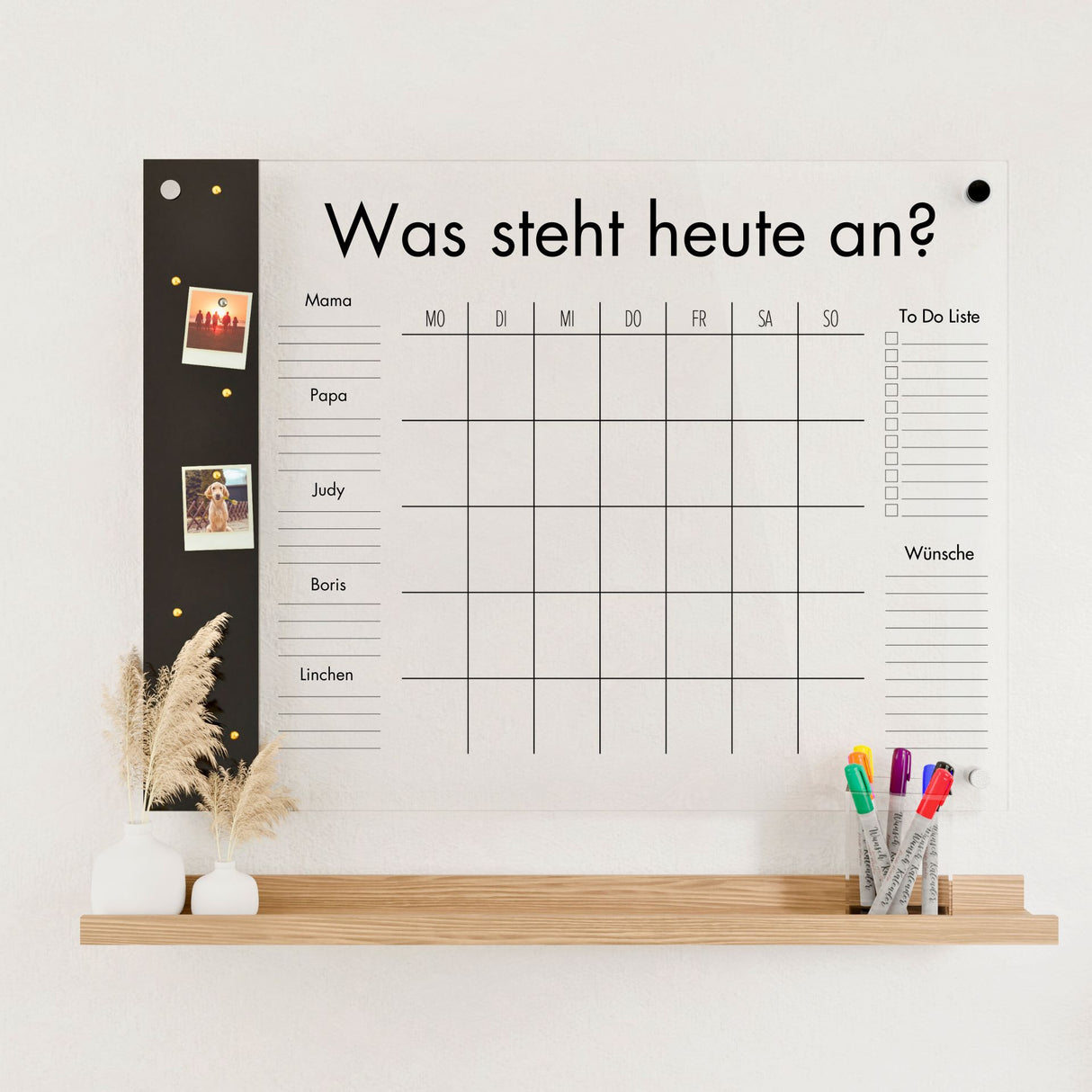 Kalender Wandregal