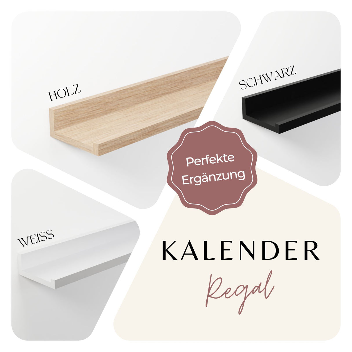 Kalender Wandregal