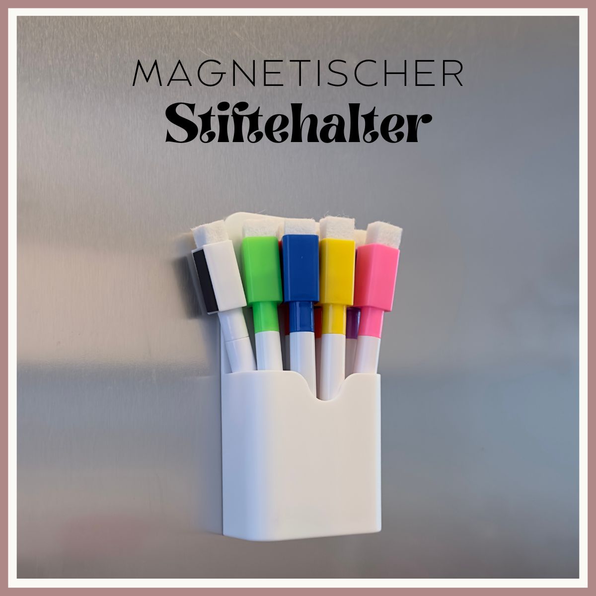 Magnetischer Stiftehalter in weiß