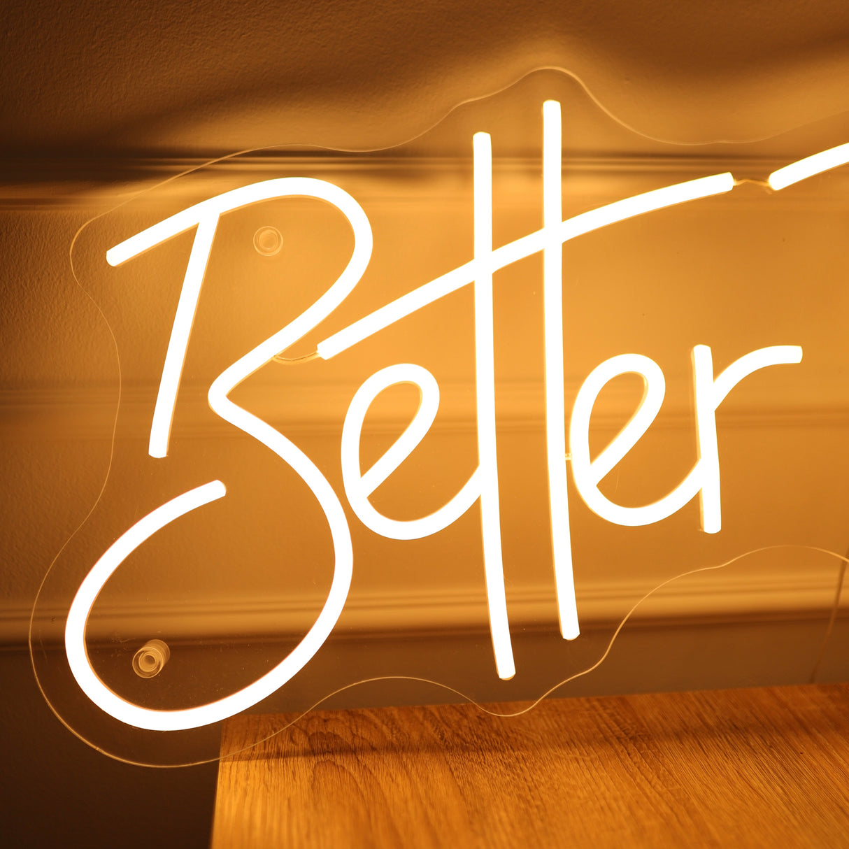 "Better Together" - LED Schriftzug