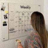 3 Person Family Planner with Magnetic Board