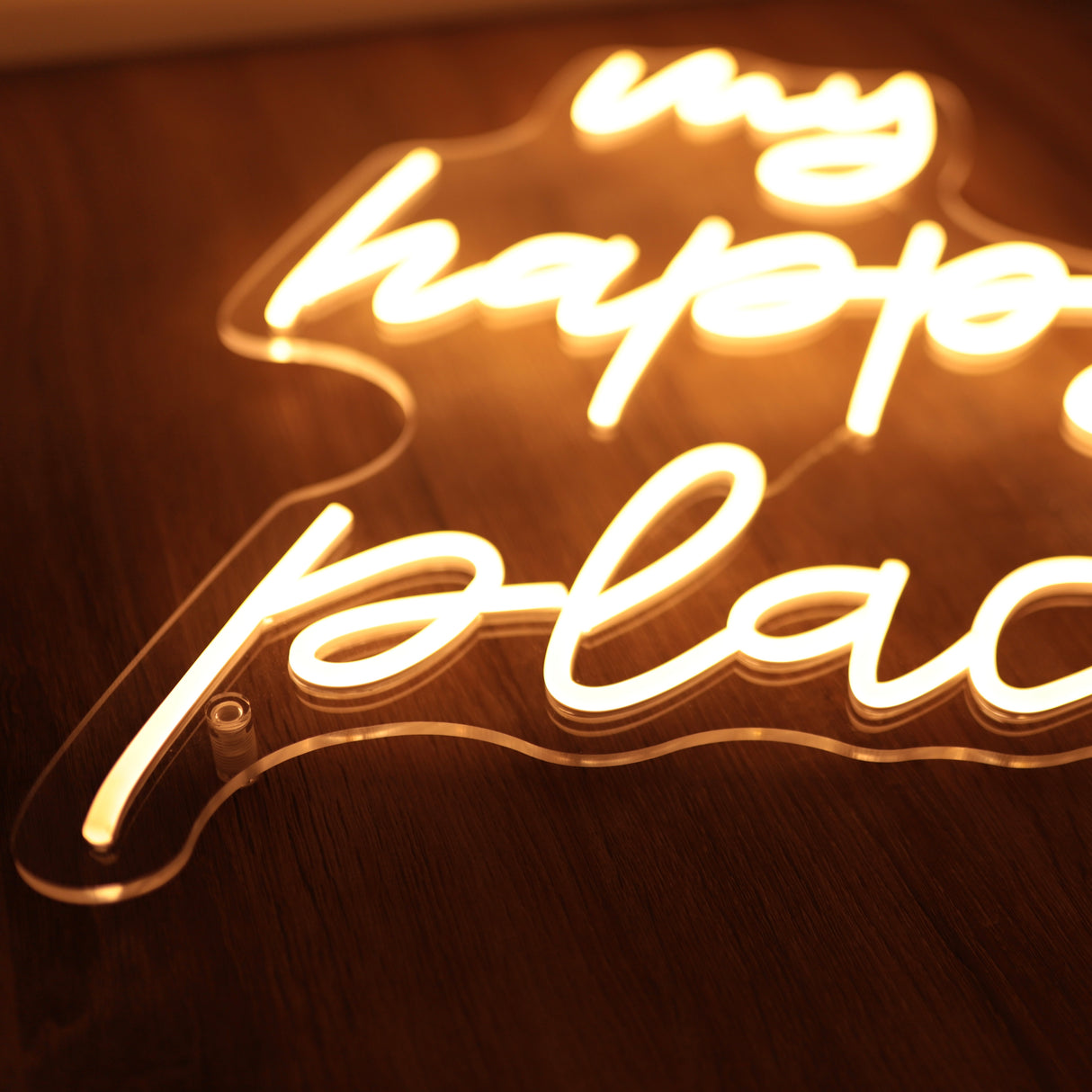 "my happy place"- LED Sign